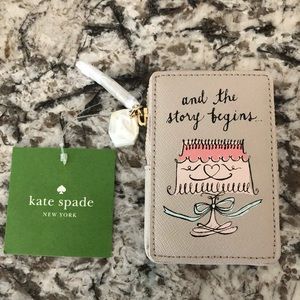 Kate Spade Wedding theme coin purse